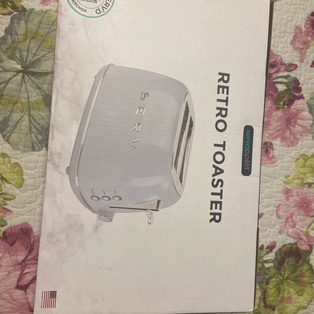 SERV Retro Toaster - Silver